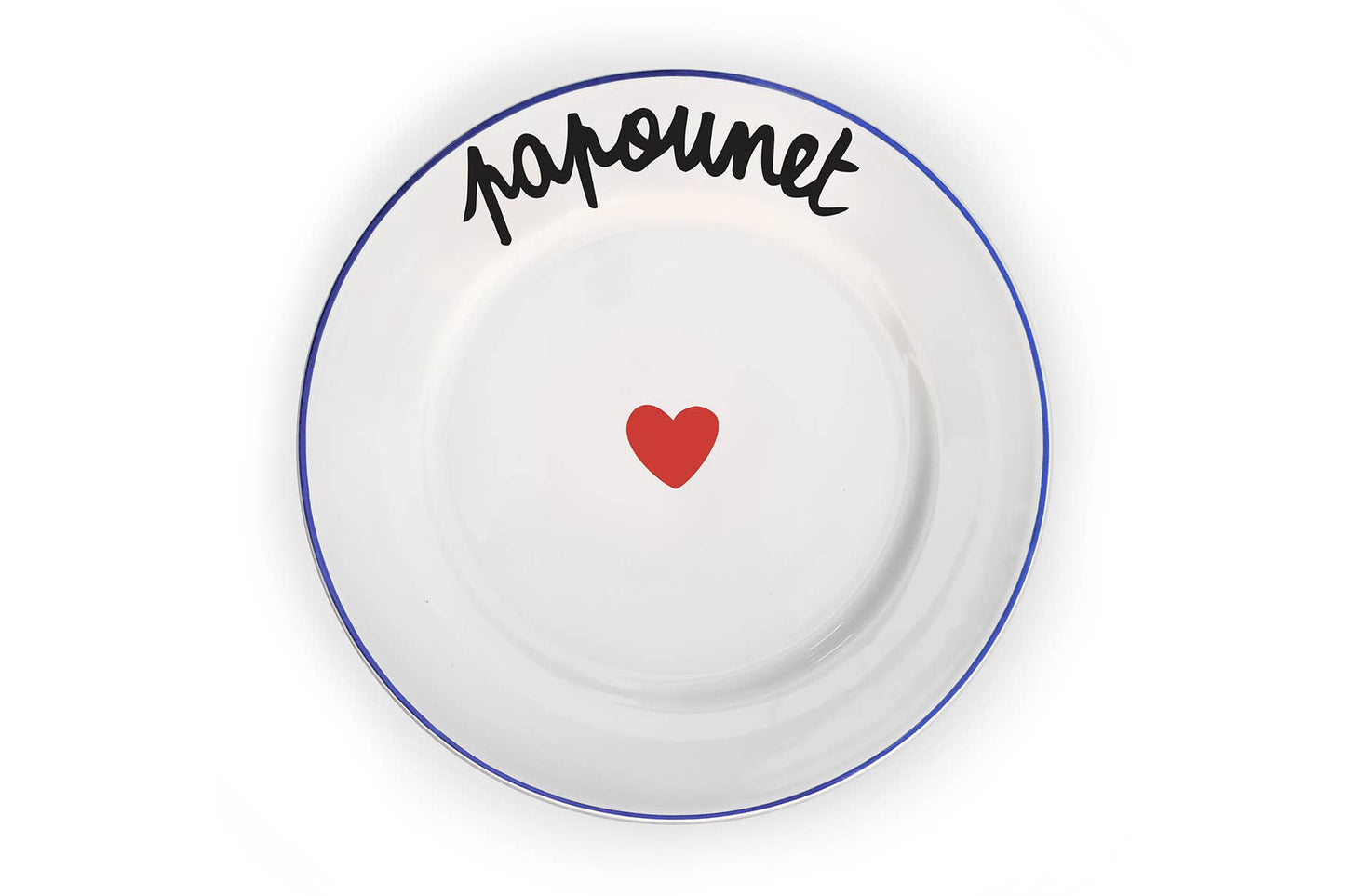 Assiette LA FAMILLE S'ÉCLATE - Papounet