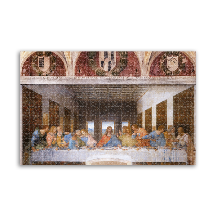 puzzle leonard de vinci la cene museum edition