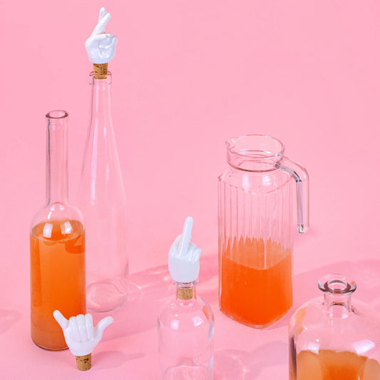 bouchon main doigts croises donkey