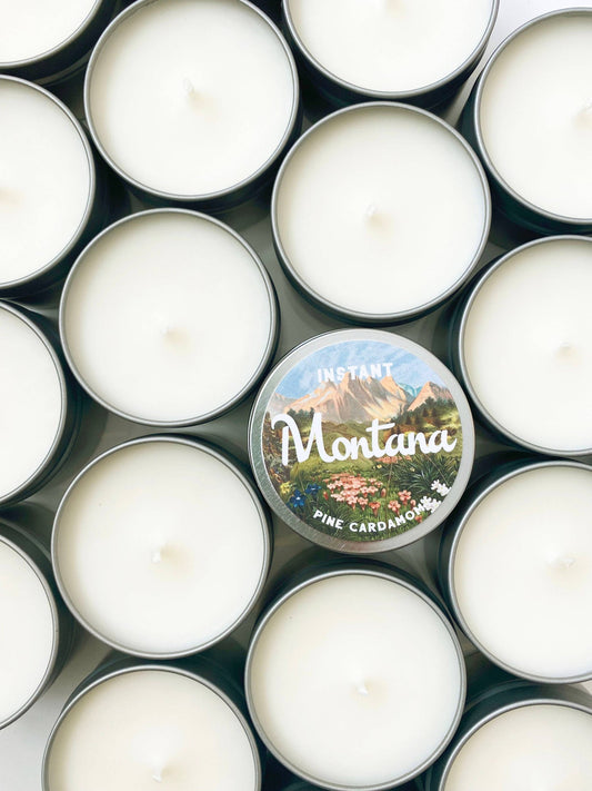Instant Montana scented candle
