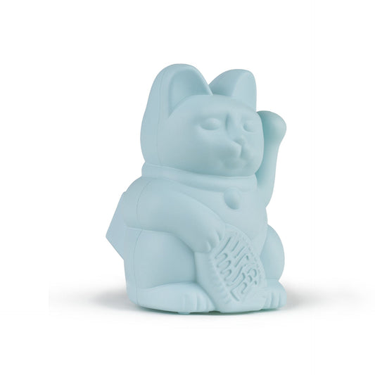 Mini Solar Light Blue Lucky Cat