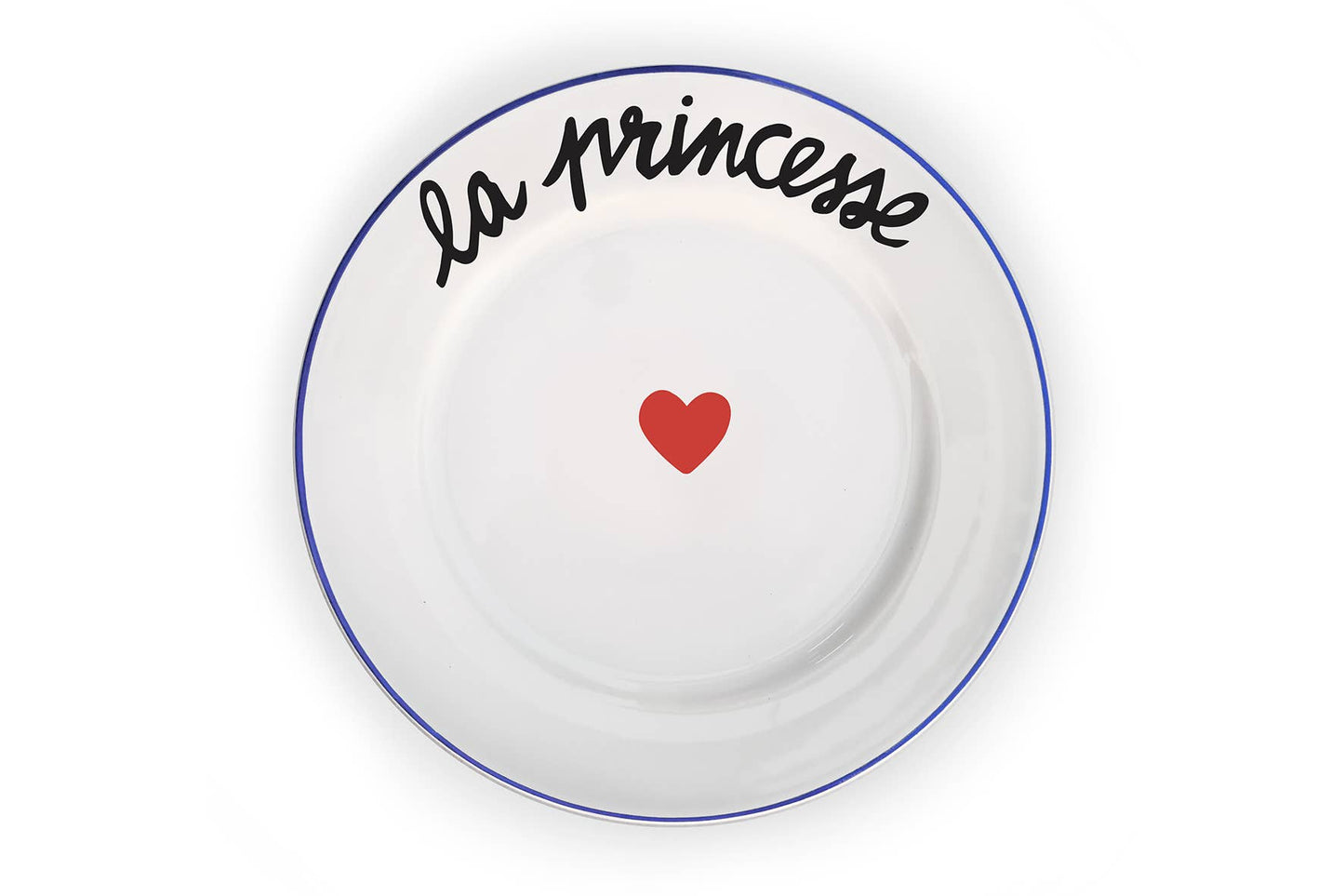THE FAMILY HAS FUN Plate - The Princess