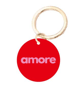 porte cles happy plexis amore nobis design ndcs309