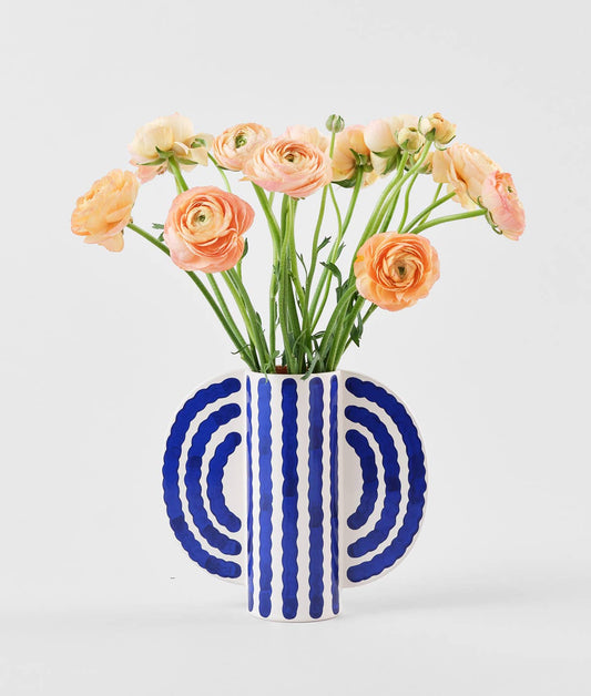 "Little Butterfly" Vase - Blue