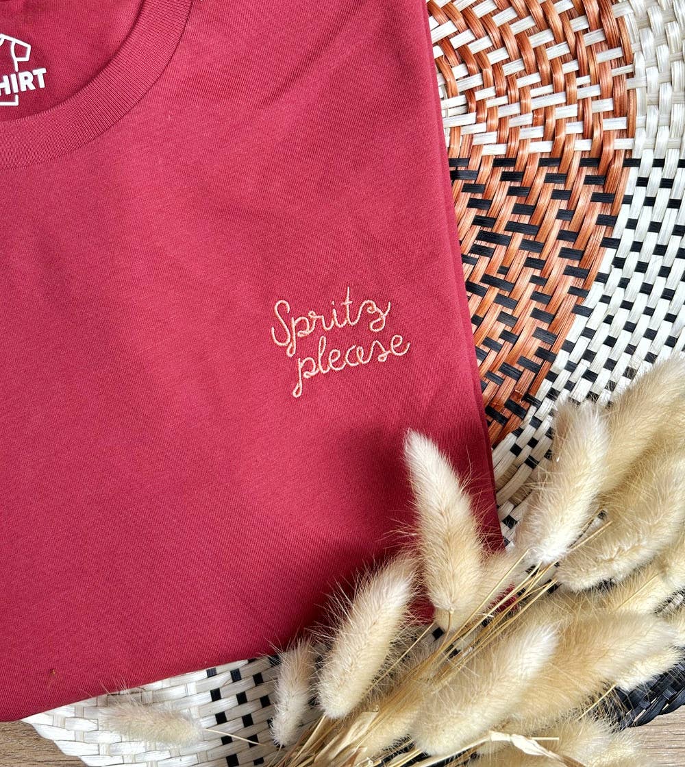 t shirt brode spritz please juste un t shirt