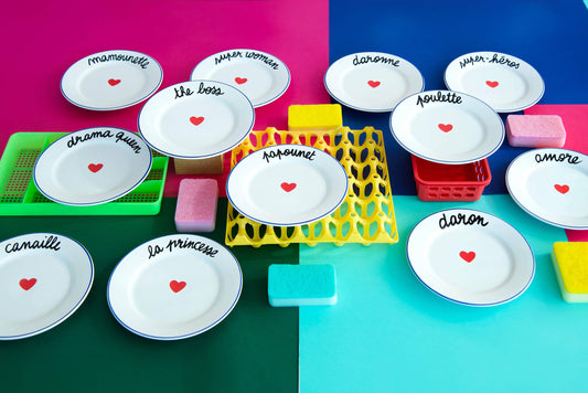 THE FAMILY HAS A BLAST Plate - Drama Queen