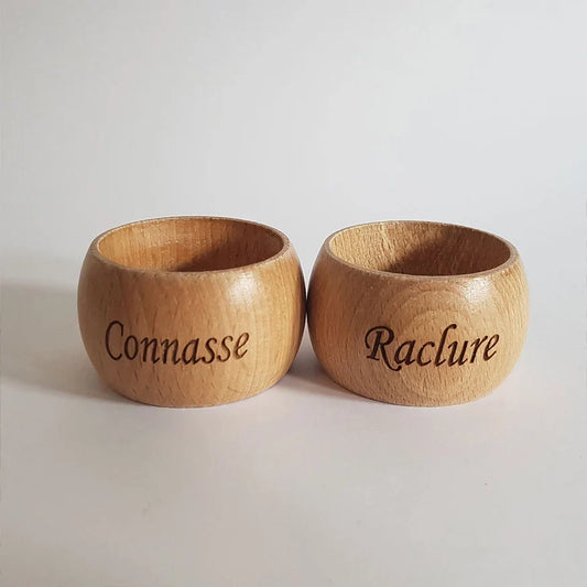 ronds de serviette couple connasse et raclure de carton et detoiles