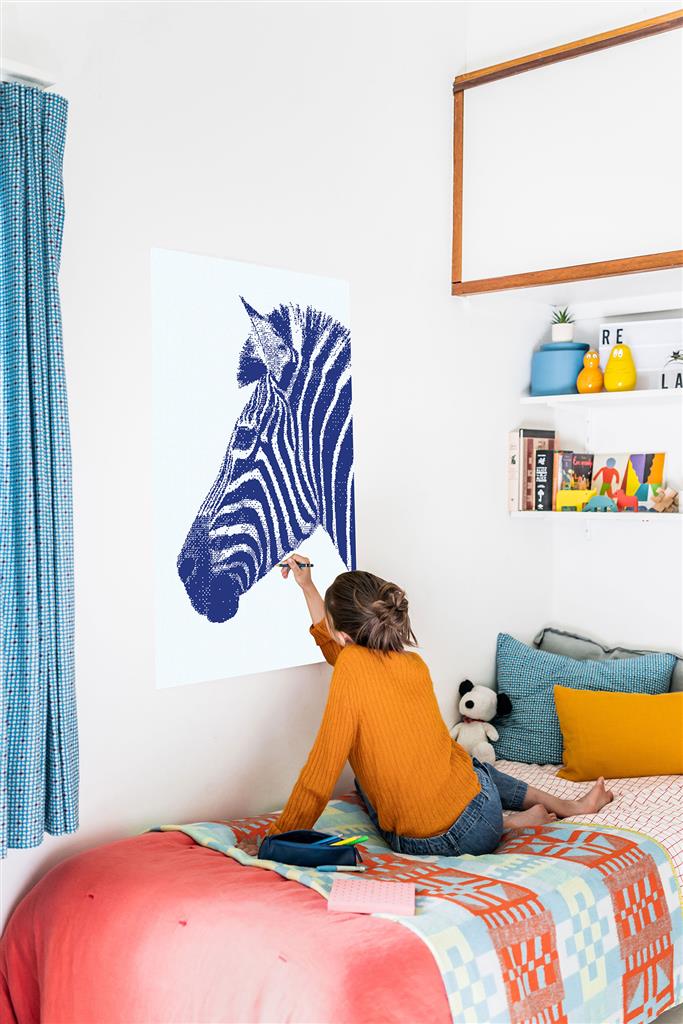 affiche de jeu xl pixel zen art stratier