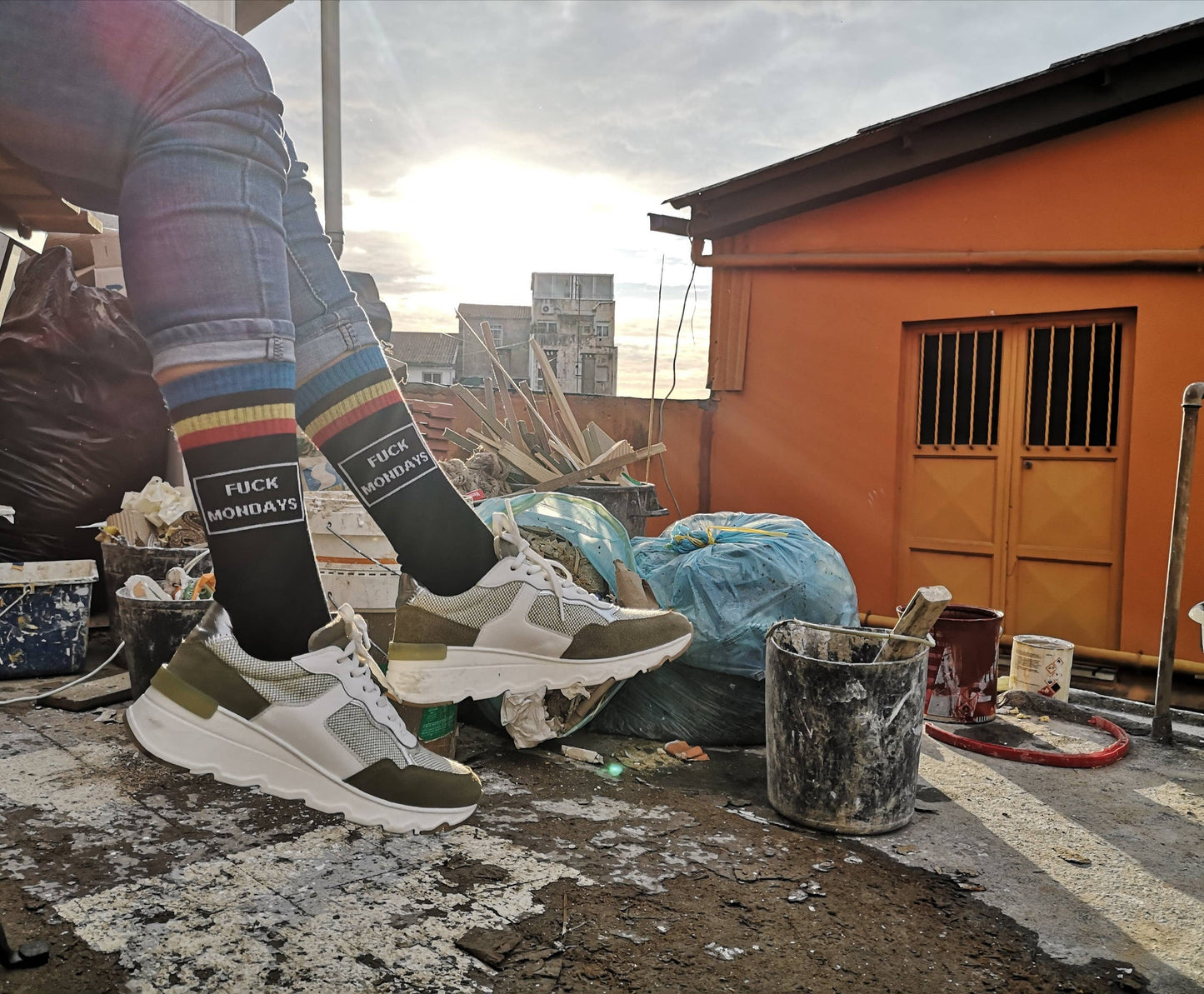 Chaussettes Fuck Monday