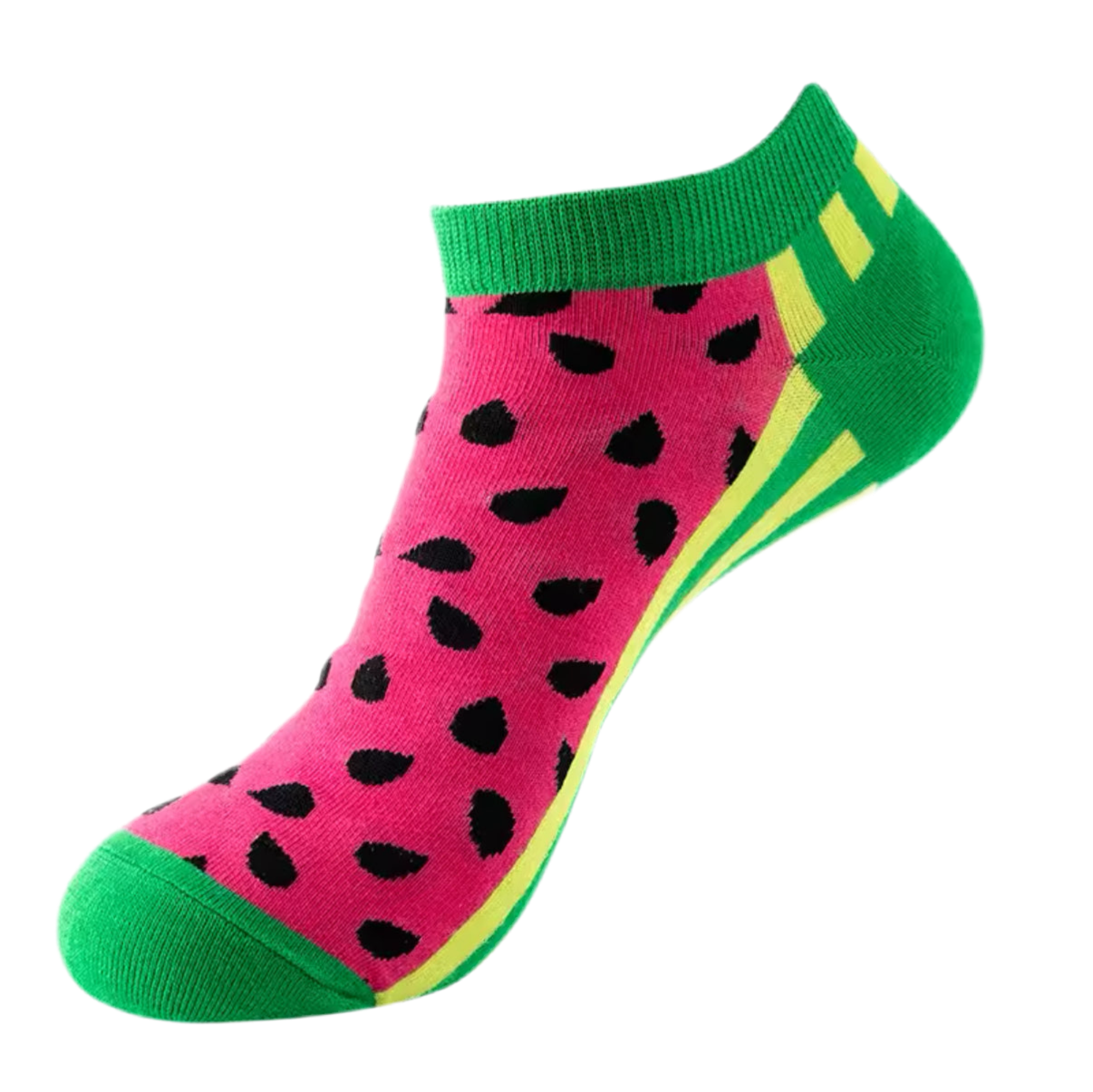 chaussettes courtes pasteque