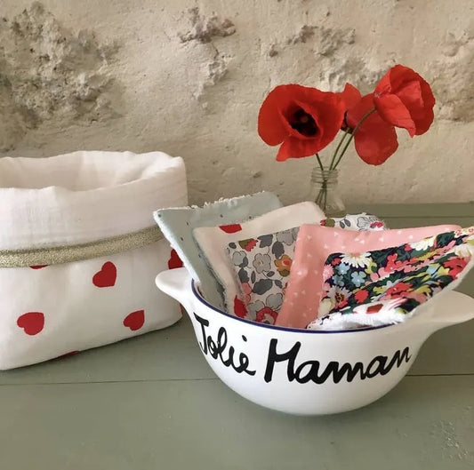 bol breton jolie maman pied de poule