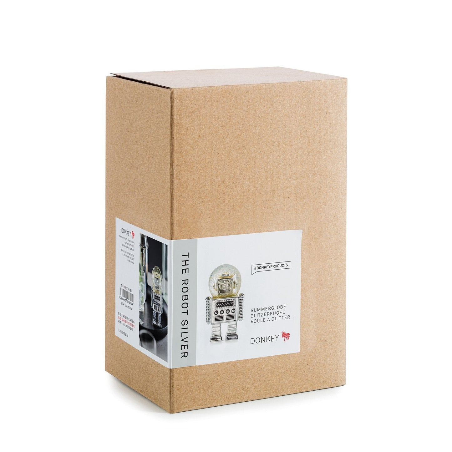 boulle a neige robot argente donkey