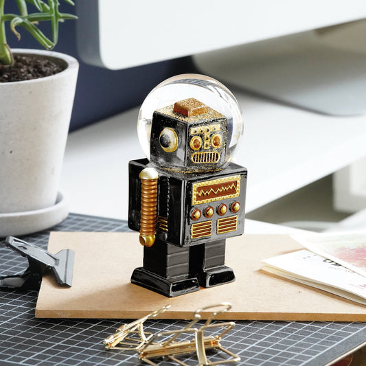 boulle a neige robot noir donkey