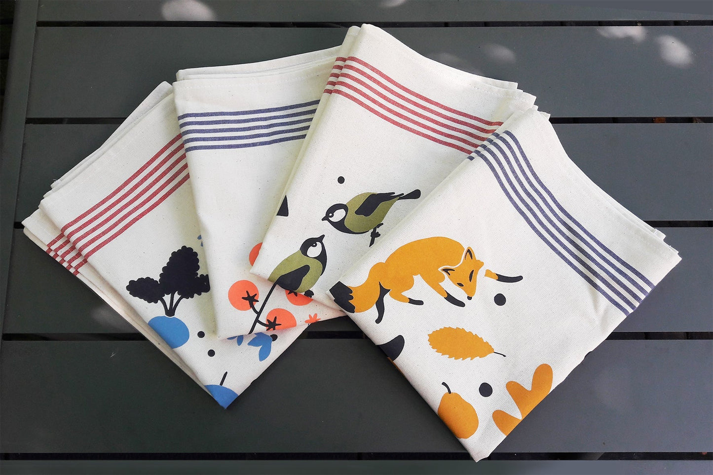 Four Seasons Tea Towel - Summer