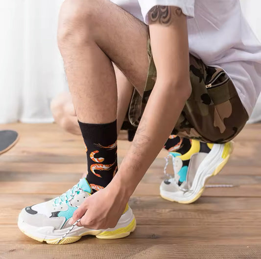 chaussettes crevettes mr colvert SOX CREV 002 75429452