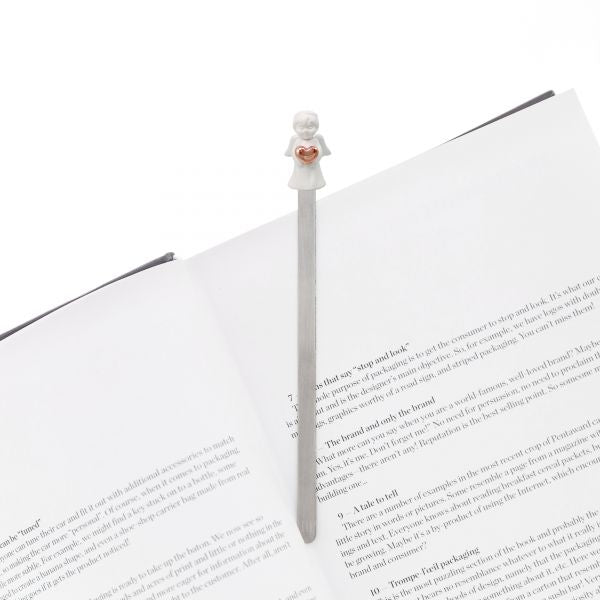 marque page ange gardien coeur metalmorphose