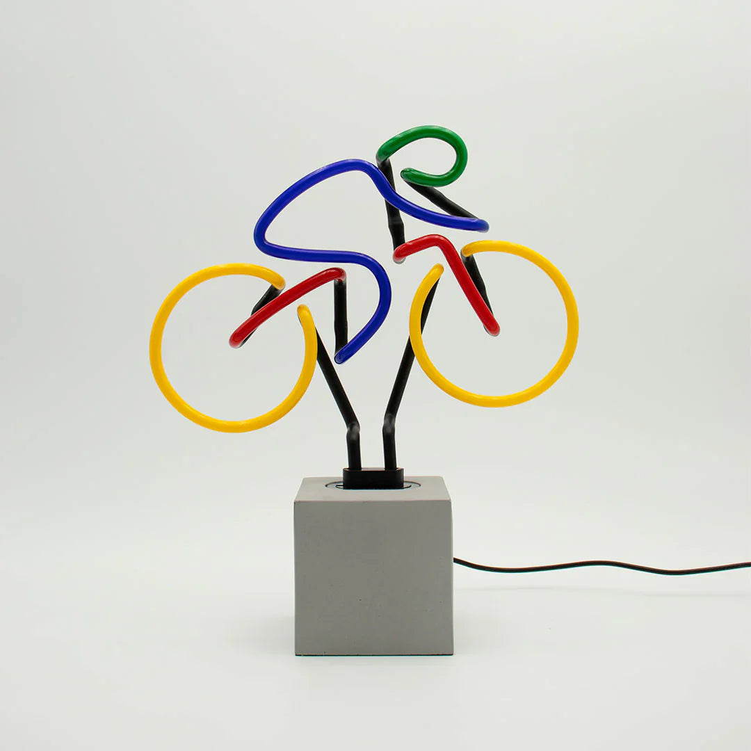 lampe neon cycliste locomocean