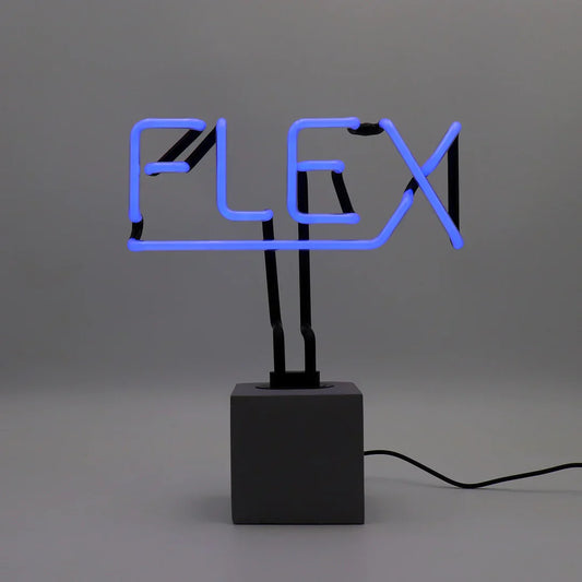 lampe neon flex bleu locomocean