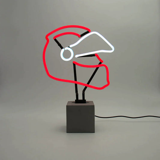 lampe neon casque f1 locomocean
