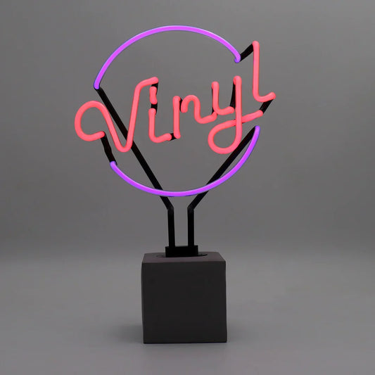 lampe neon vinyl violet locomocean