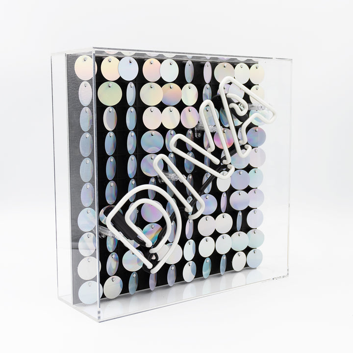 acrylic box neon diva