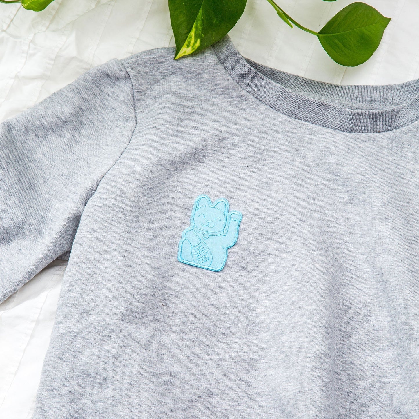 patch chat chanceux bleu donkey