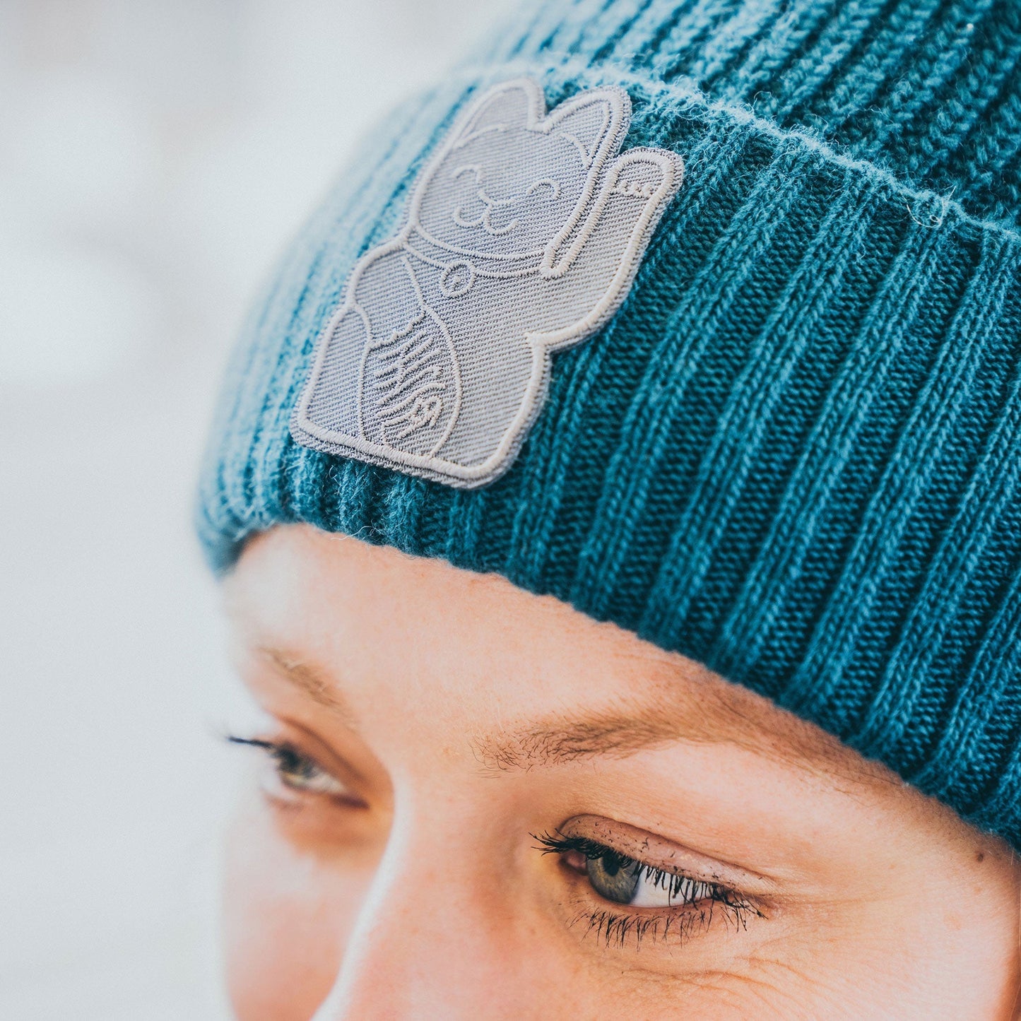 patch chat chanceux gris donkey