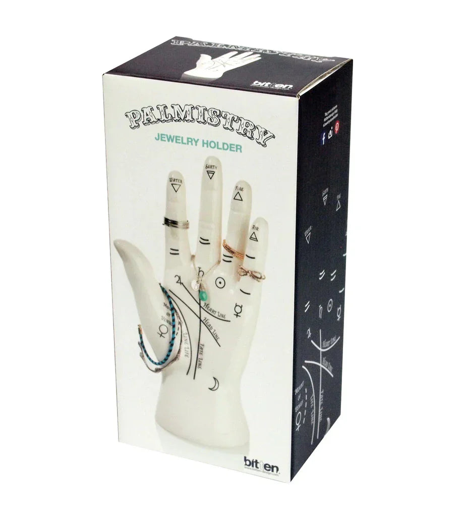 porte bijoux chiromancie bitten