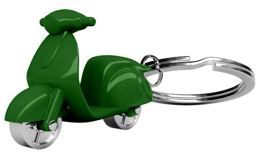 porte cles scooter vert metalmorphose