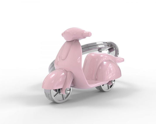 porte cles scooter rose metalmorphose