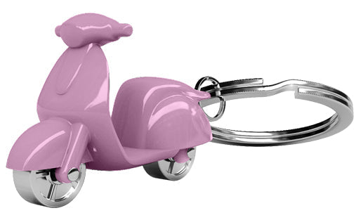porte cles scooter rose metalmorphose