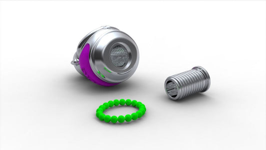 porte cles bouddha fuchsia metalmorphose