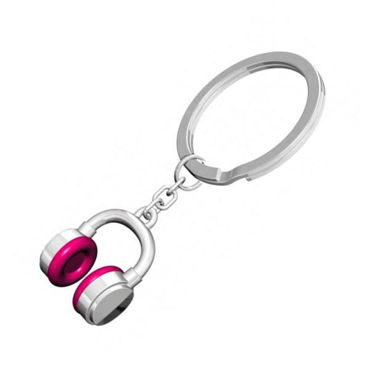 porte cles casque rose metalmorphose