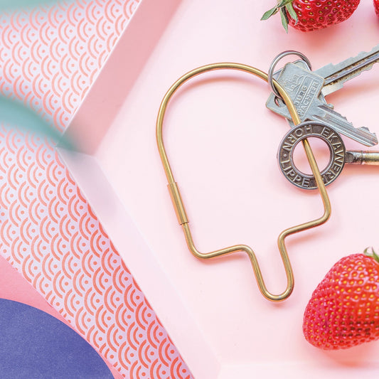 porte cles hello yummy glace donkey