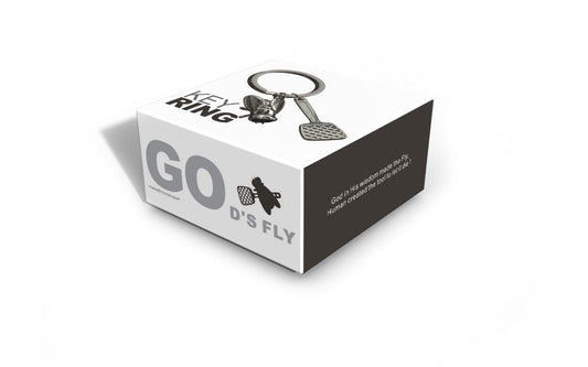 porte cles tapette a mouche metalmorphose