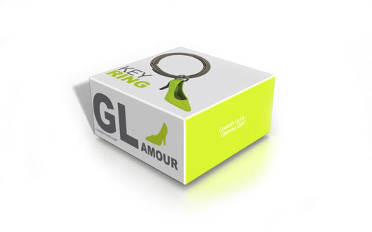 porte cles talon vert metalmorphose