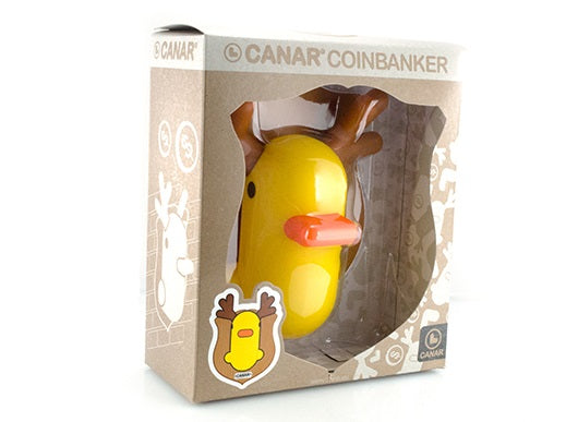 Yellow Duck Wall Piggy Bank