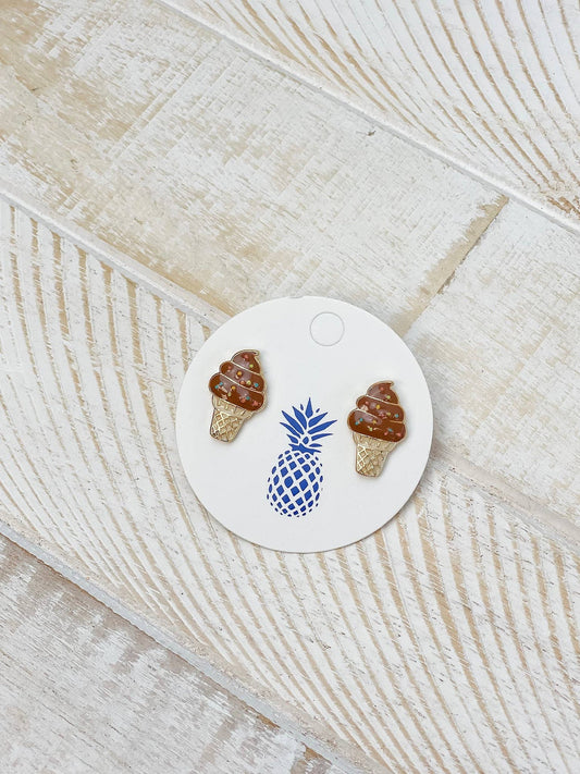 Ice Cream Cone Earrings