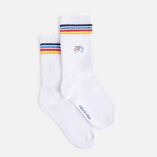 chaussettes velo colore natural vibes