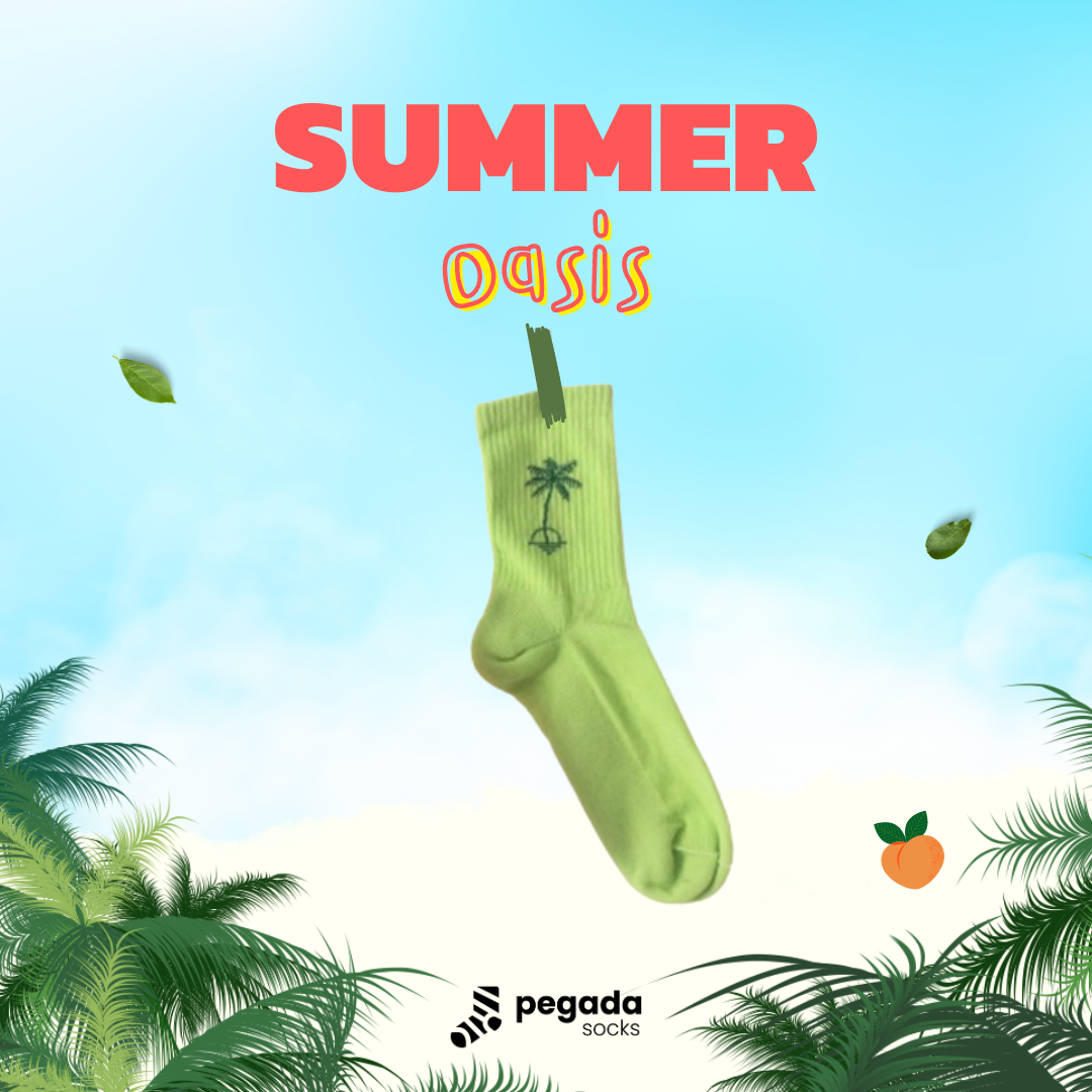 chaussettes oasis pegada socks