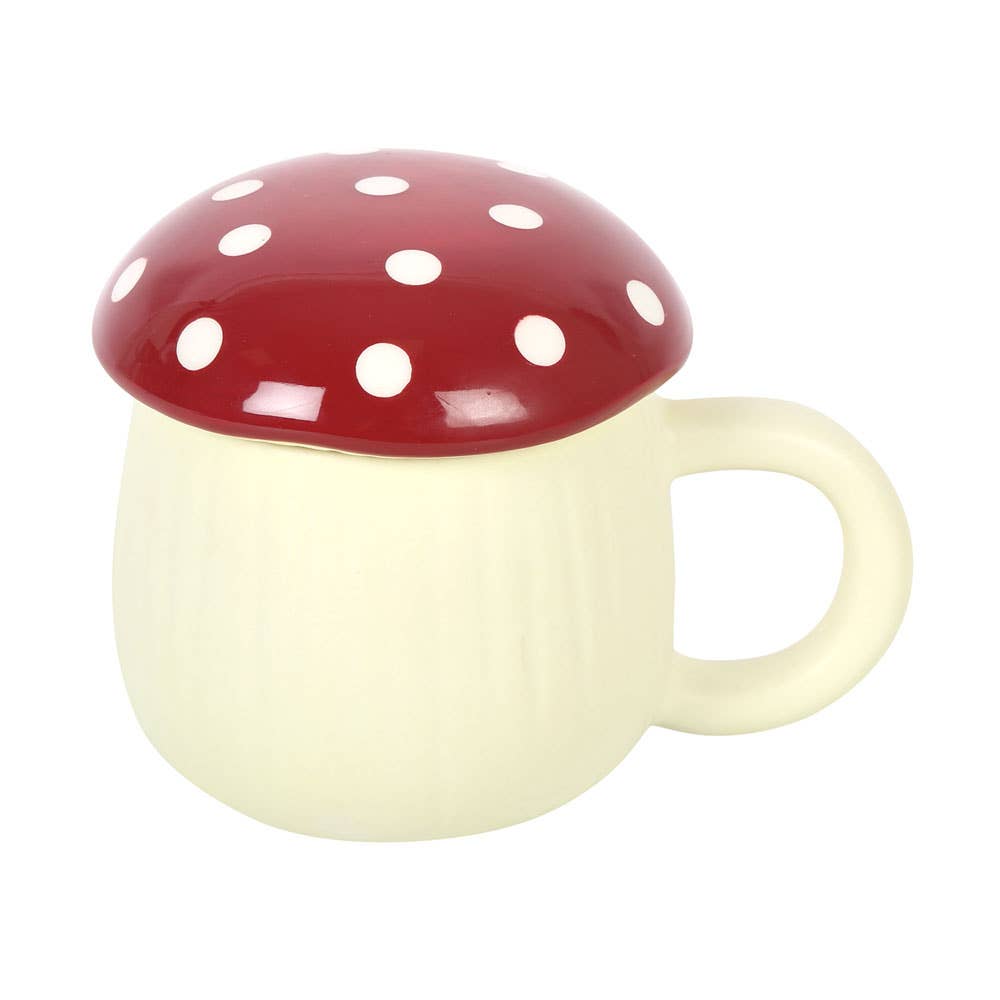 Mushroom-shaped cup