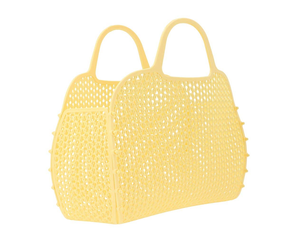 sac retro vintage jaune citron monneka