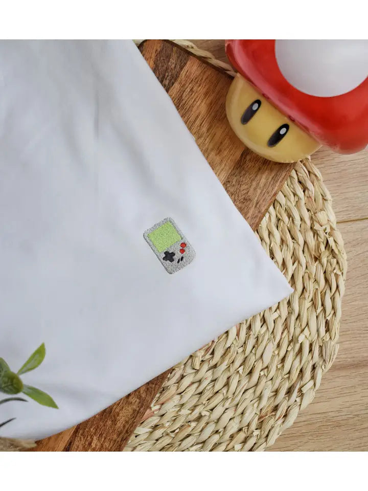 t shirt brode game boy juste un t shirt