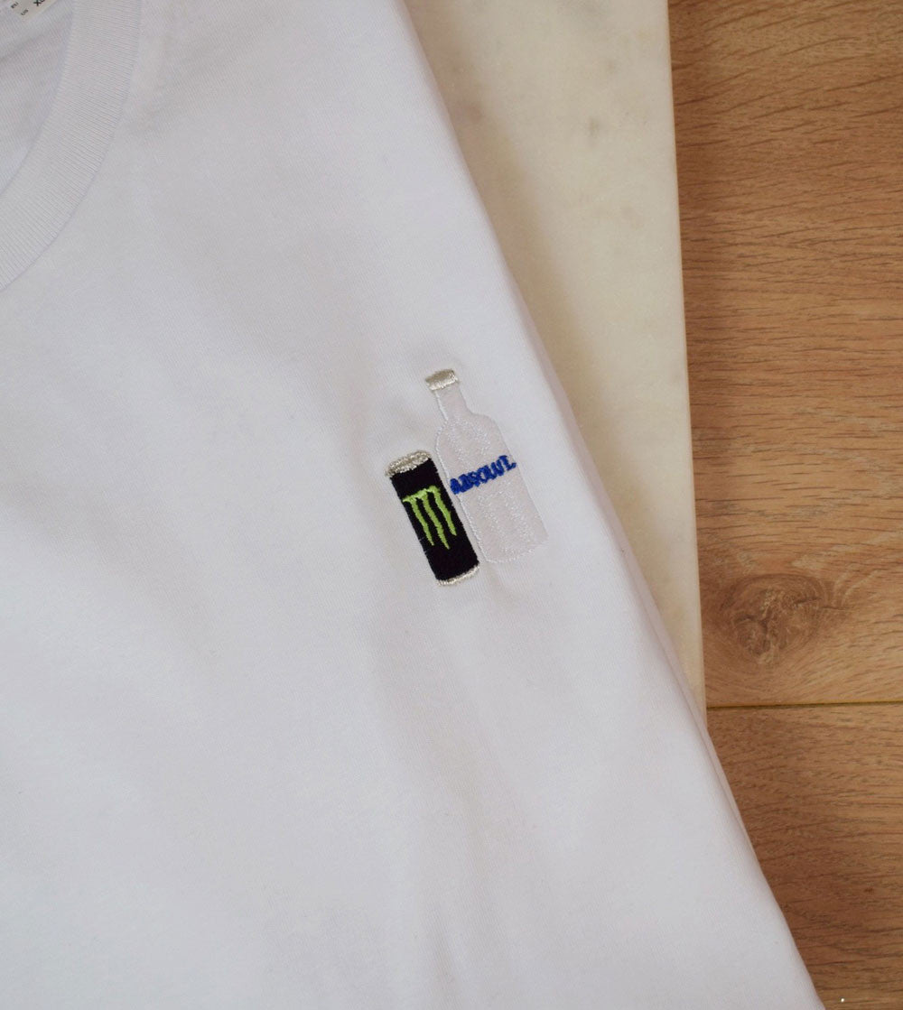 t shirt brode vodka energy juste un t shirt 57211212