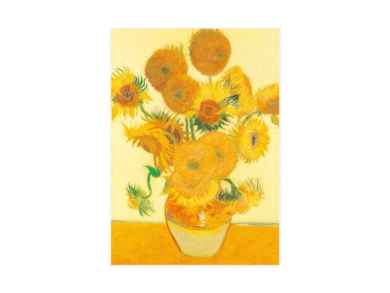 torchon vincent van gogh tournesols museum edition