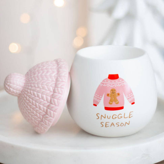 Snuggle Season Christmas Sweater, Oil Burner