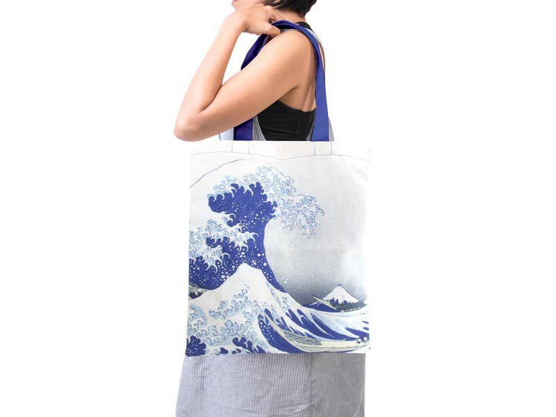tote bag hokusai museum edition