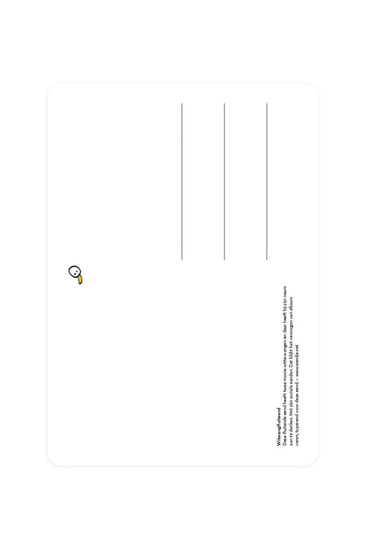 Widowed Whistling Duck Postcard