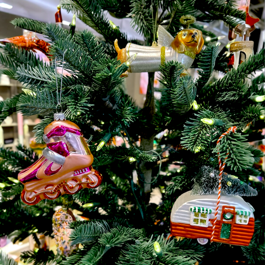 Décoration à suspendre Caravane de Noël