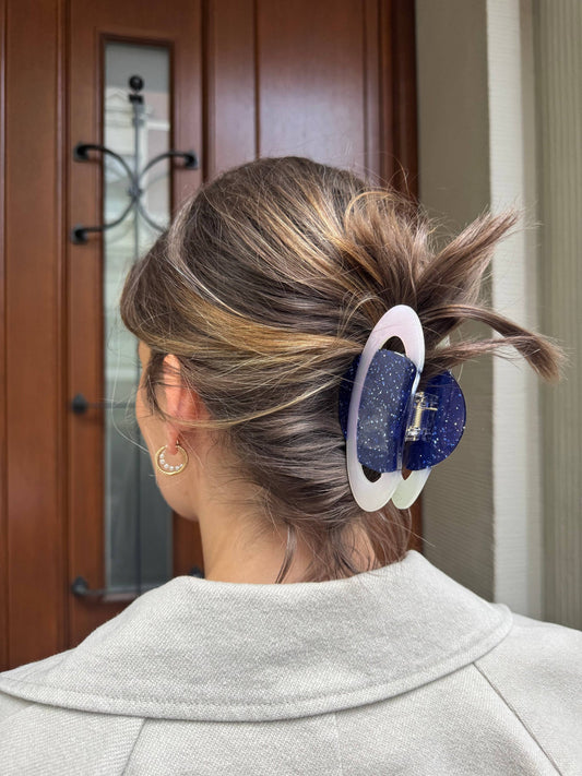 Pince à cheveux Saturne